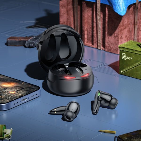Audifonos Low Latency Gaming Borofone Bw57 Negro 4h - Imagen 4