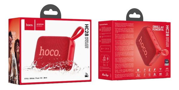 Parlante Hoco Premium Bluetooth Hc28 Bt V5.4 3h - Imagen 4
