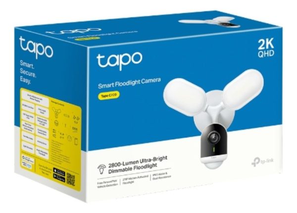 Cámara De Seguridad Tapo C720 - Exteriores | 2K - 3 reflectores - Sensor de movimiento - Imagen 5