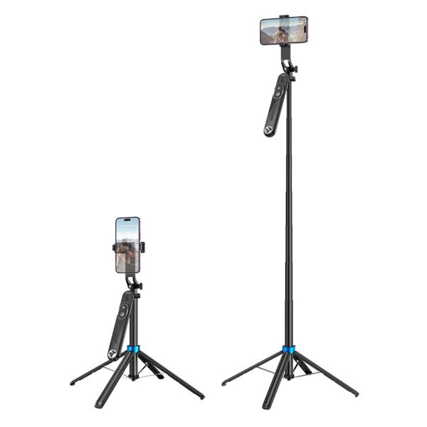 Tripode Hoco K22 - Bluetooth V5.2 | Compatible con Cámaras y Celulares - Control Remoto - Imagen 6