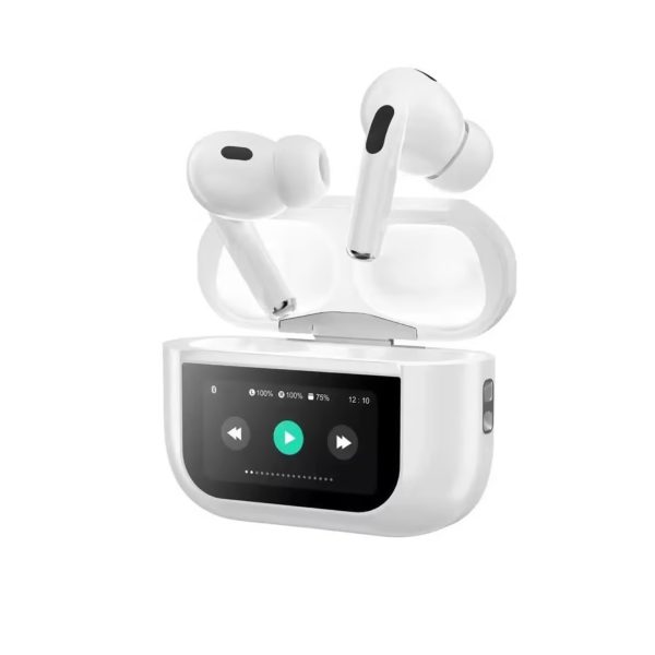 Audífonos Inalámbricos Hoco EW72 - Bluetooth V5.4 | Pantalla Táctil - Cancelación de ruido Activa ANC - 4 horas - Imagen 6