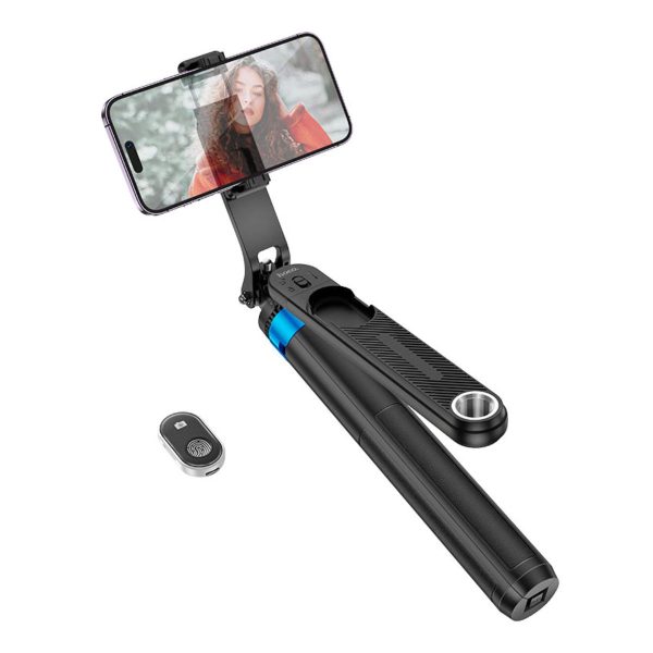 Tripode Hoco K22 - Bluetooth V5.2 | Compatible con Cámaras y Celulares - Control Remoto - Imagen 4