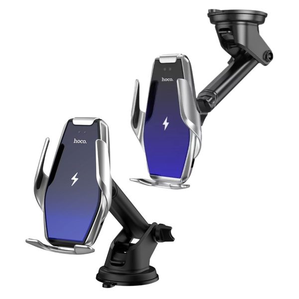 Soporte Hoco S14 - Carga Inalámbrica | Dual Función para Rejilla/tablero - Imagen 6