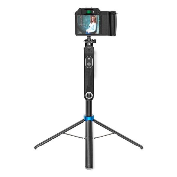 Tripode Hoco K22 - Bluetooth V5.2 | Compatible con Cámaras y Celulares - Control Remoto - Imagen 5