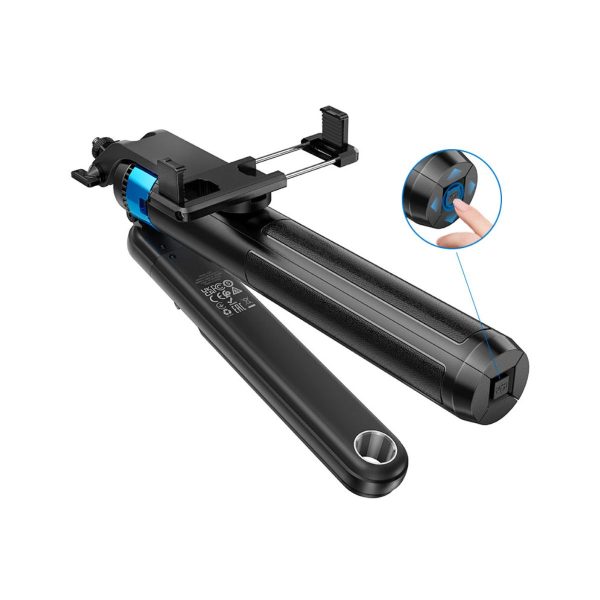 Tripode Hoco K22 - Bluetooth V5.2 | Compatible con Cámaras y Celulares - Control Remoto - Imagen 8