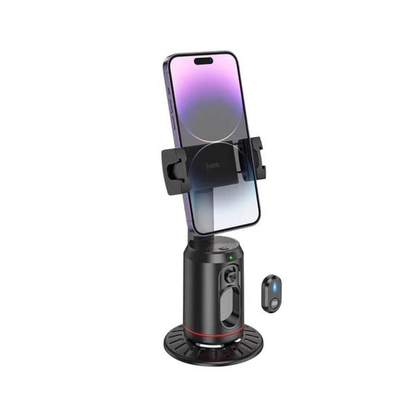 Soporte Inteligente Hoco K23 - Bluetooth V5.2 | Reconocimiento y seguimiento de rostro - Rotación 360°