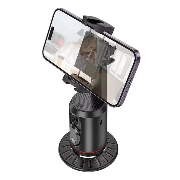 Soporte Inteligente Hoco K23 - Bluetooth V5.2 | Reconocimiento y seguimiento de rostro - Rotación 360° - Imagen 7