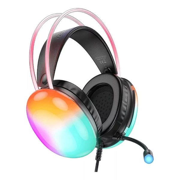 Audífonos Hoco W109 Plus - Gaming | USB 7.1 Luces RGB