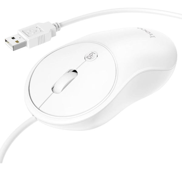 Mouse Alambrico Hoco Gm13: Precisión Y Estilo