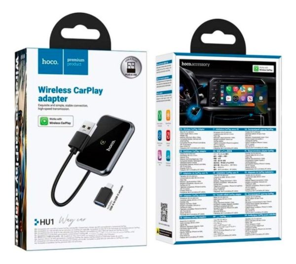 Adaptador Inalámbrico Carplay Usb-tipo C Hoco Hu1 - Imagen 6