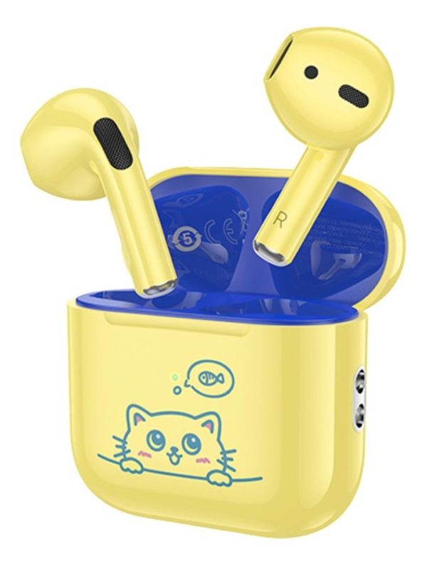Audífonos Inalámbricos Bluetooth V5.4 Hoco Ew112 Para Niños - Imagen 3