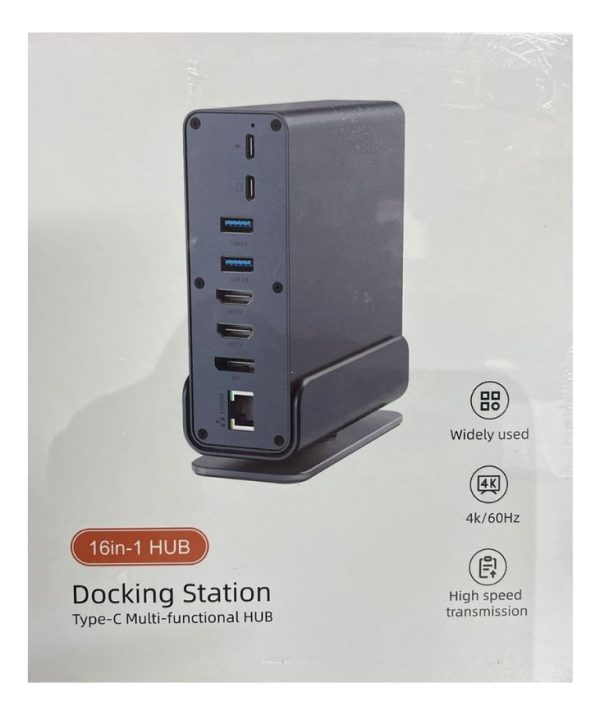 Docking Station 15 En 1 Usb-c A Dp/hdmi 3.2 100w - Imagen 5