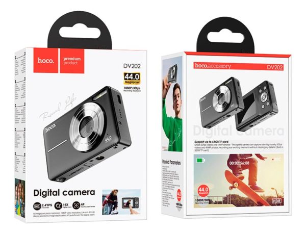 Camara Digital Hoco Dv202 5 Megapixeles Negro - Imagen 5
